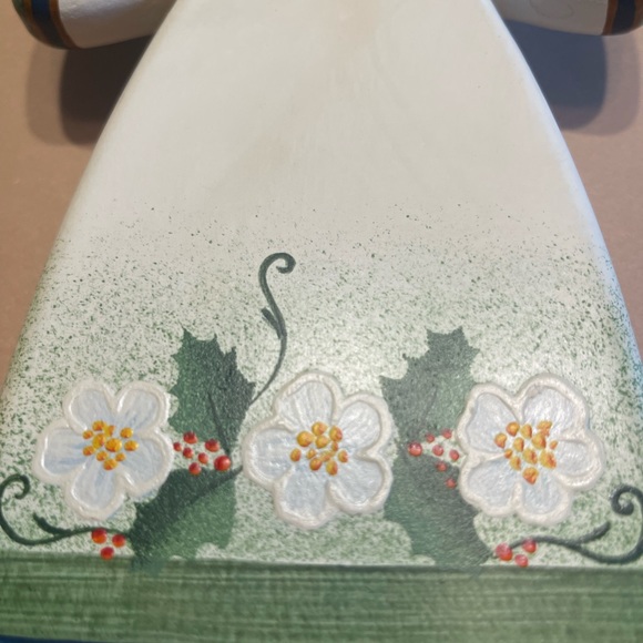 Kathe Wohlfahrt candle holder. Hand carved and hand painted. - Picture 5 of 7